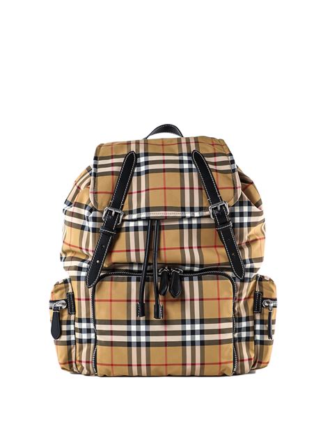 designer backpacks burberry|Burberry vintage backpack.